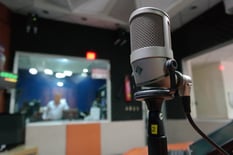 Use a professional microphone to record audio for online training modules.